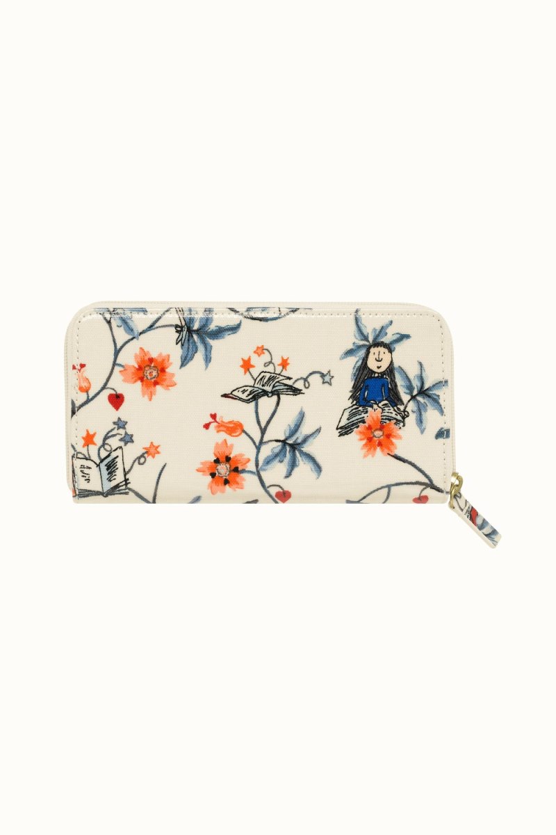 Matilda Firework Floral Continental Zip Wallet