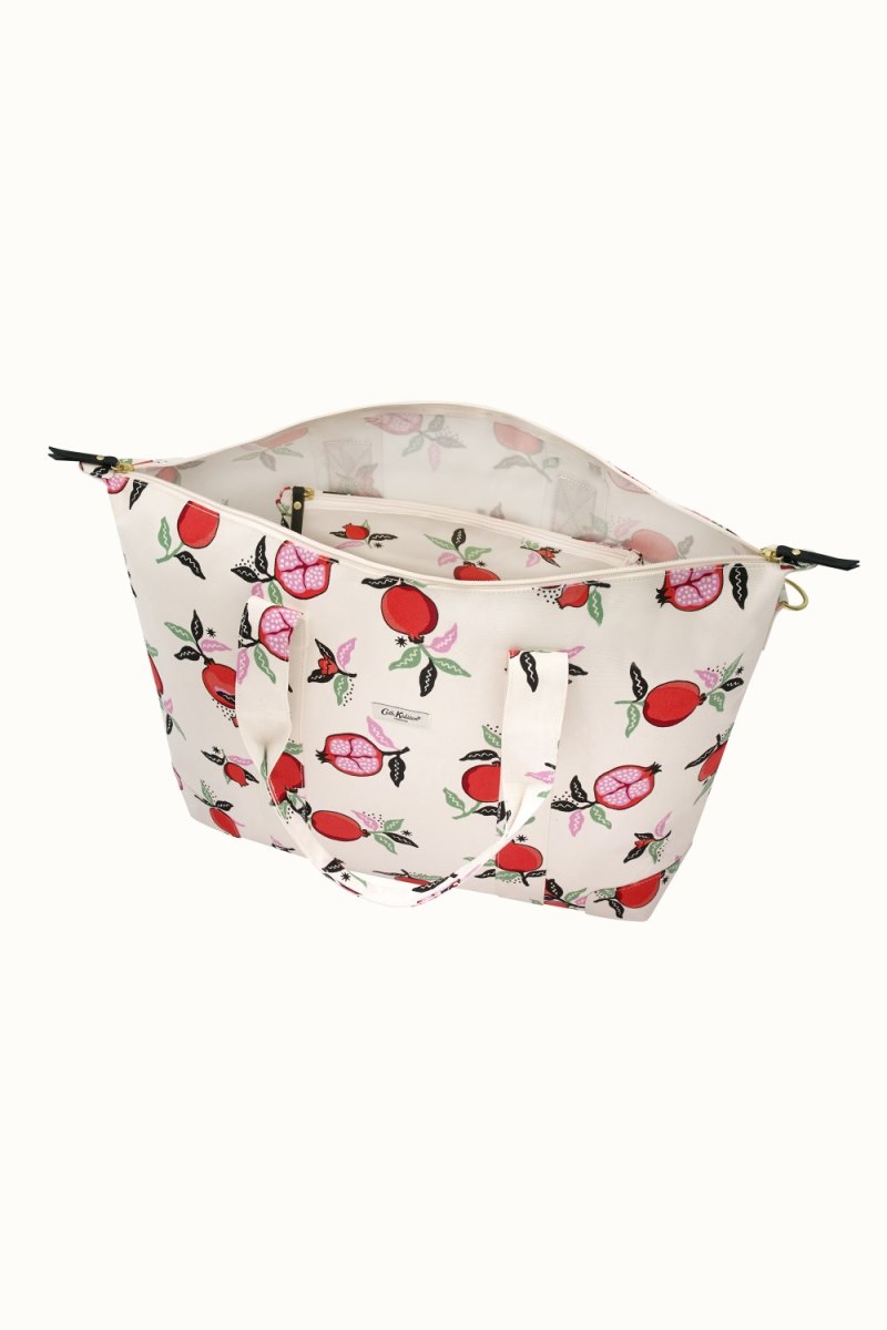 Pomegranate Foldaway Overnight Bag