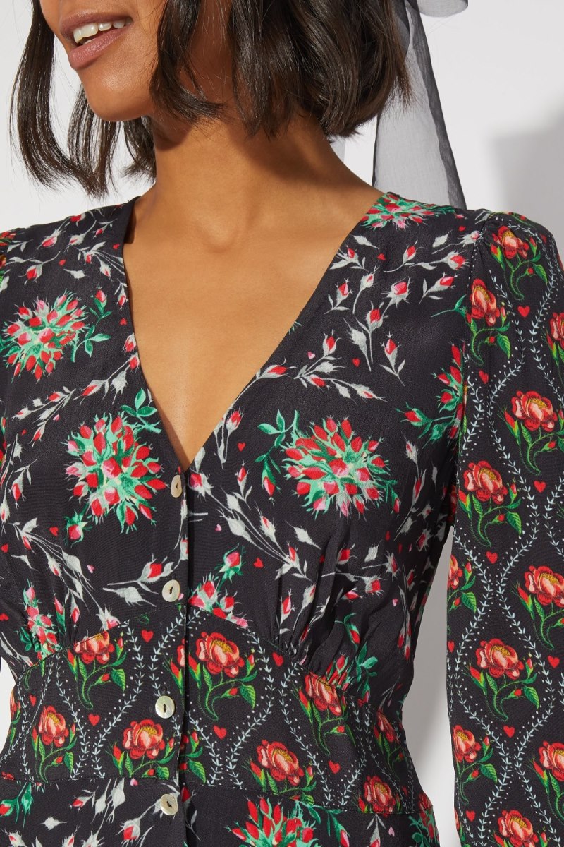 Forever Button-through Tea Dress