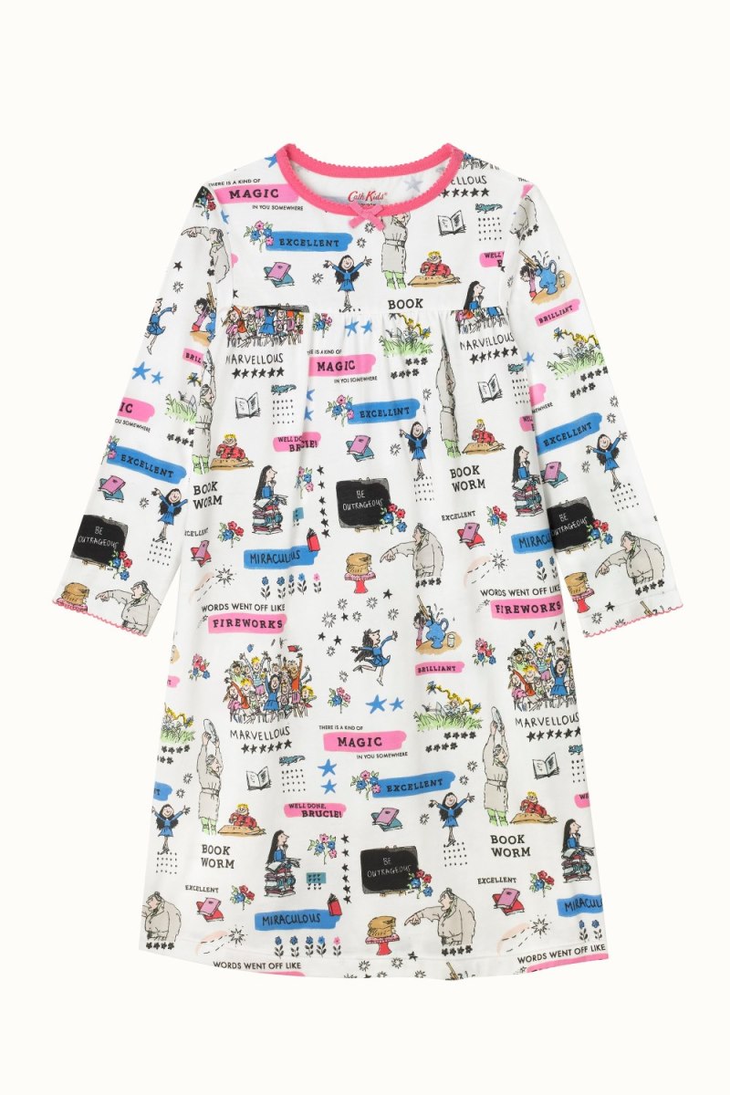 Matilda Be Outrageous Long Sleeve Jersey Nightie (2-12 Years)