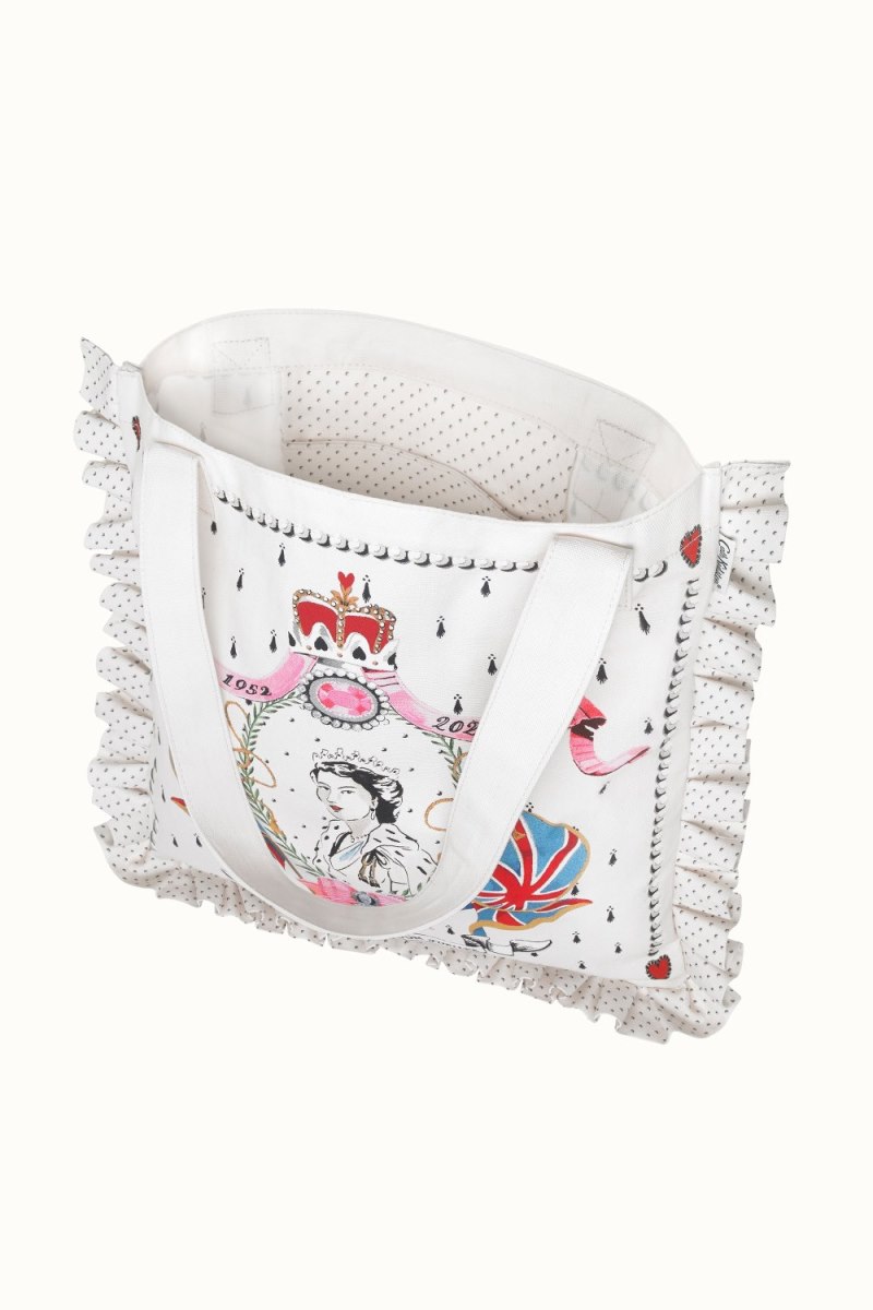 Jubilee Queen Placement Frill Tote