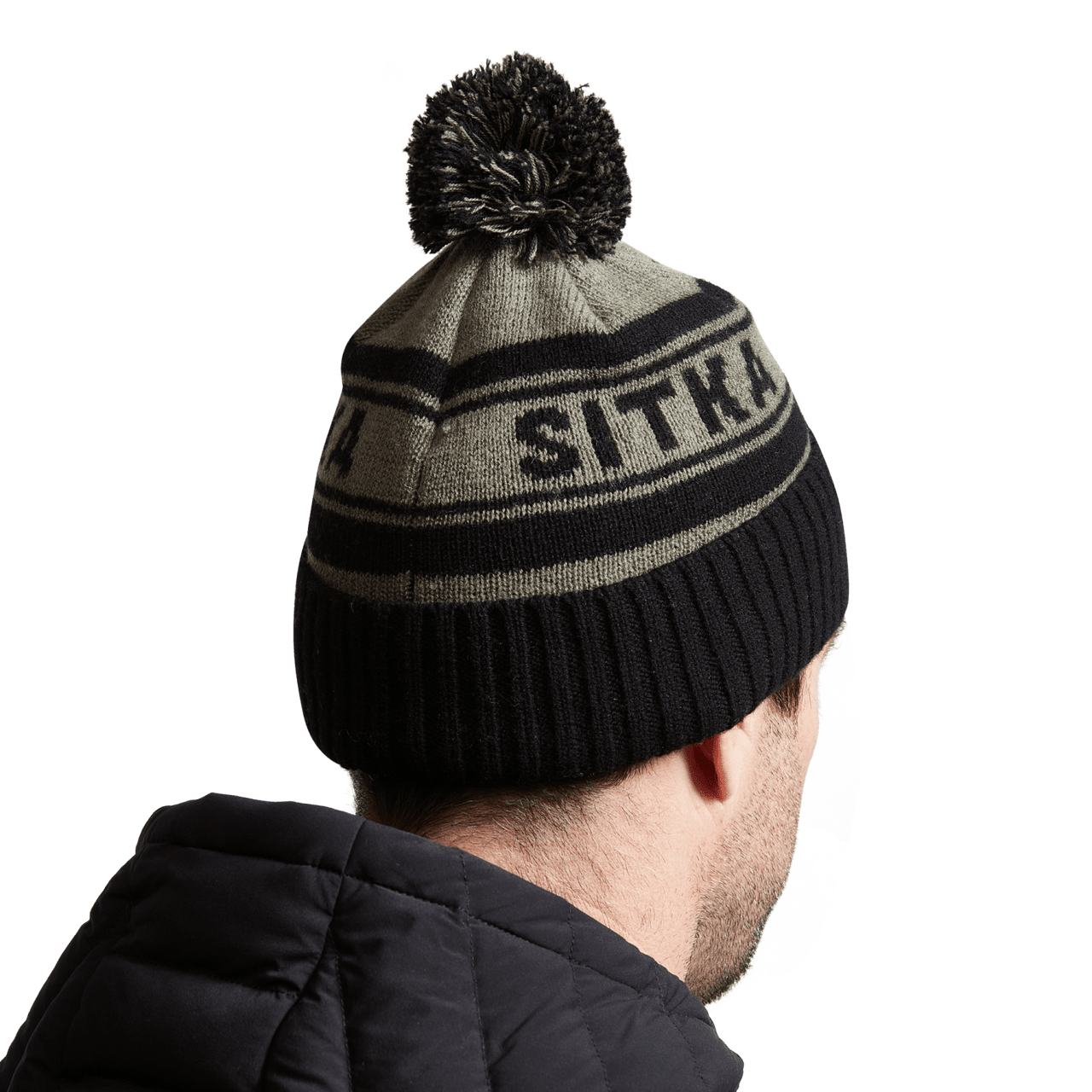 POM Cuffed Knit Beanie