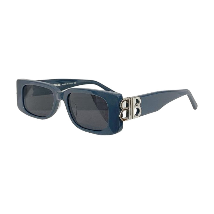 Balenciaga square frame glasses pink/blue/red/leopard/mustard/teal/white/black color Size 51口18-130