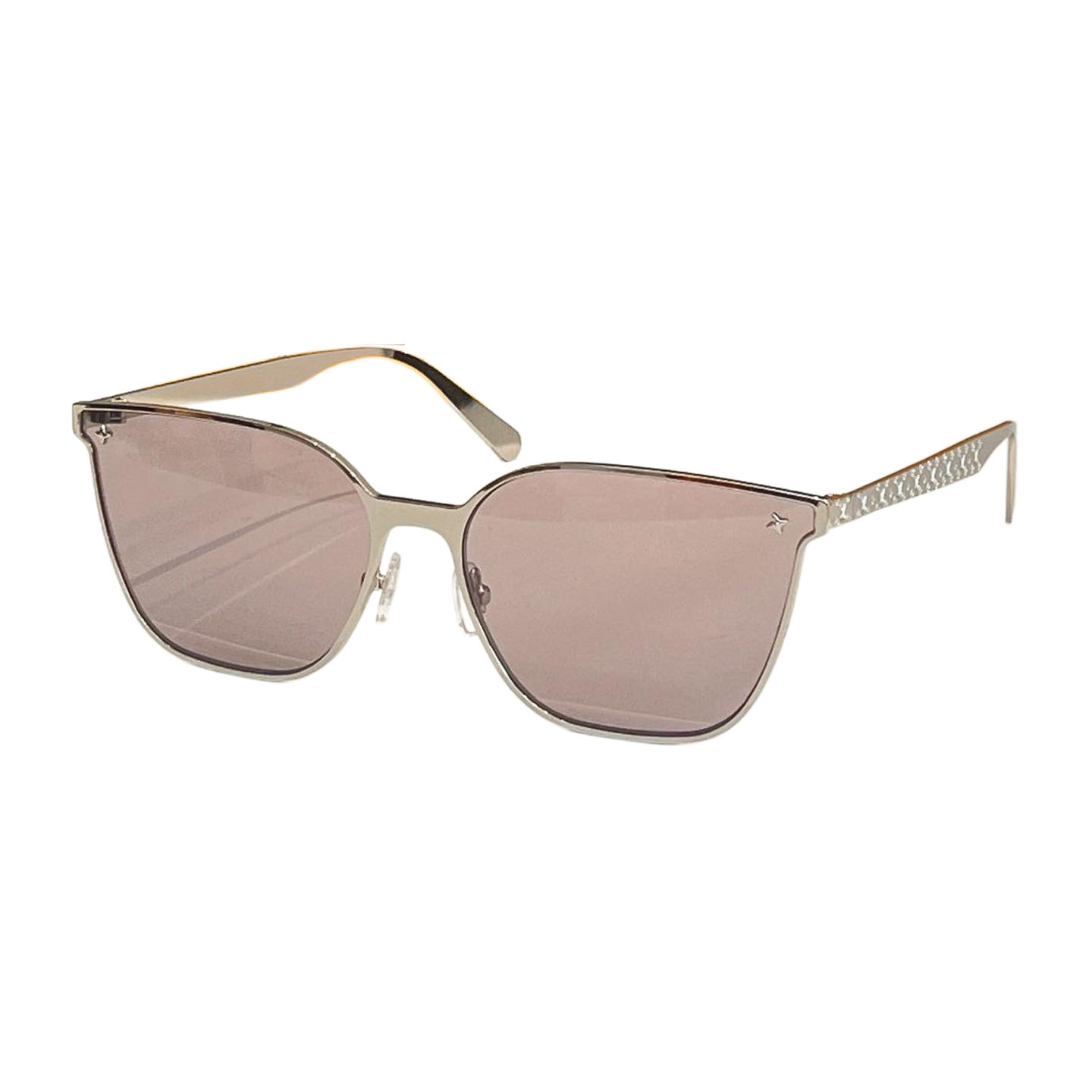 Louis Vuitton Butterfly glasses orange/silver/brown/blue orange/black gold/black silver color Size 61口16-142