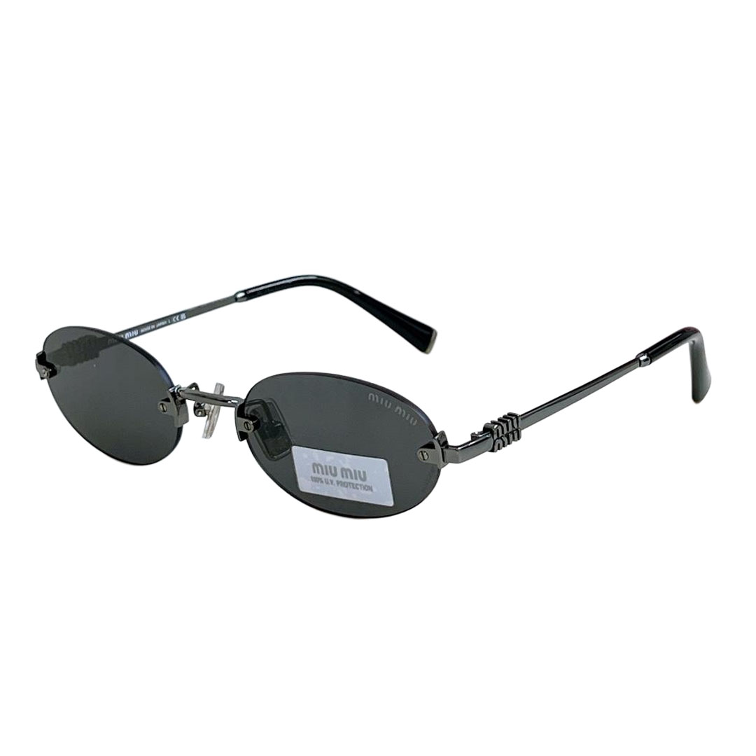 Miu Miu Oval glasses red/black/black gold/pale gold/ash gold/coffee/rust color Size 51口20-130