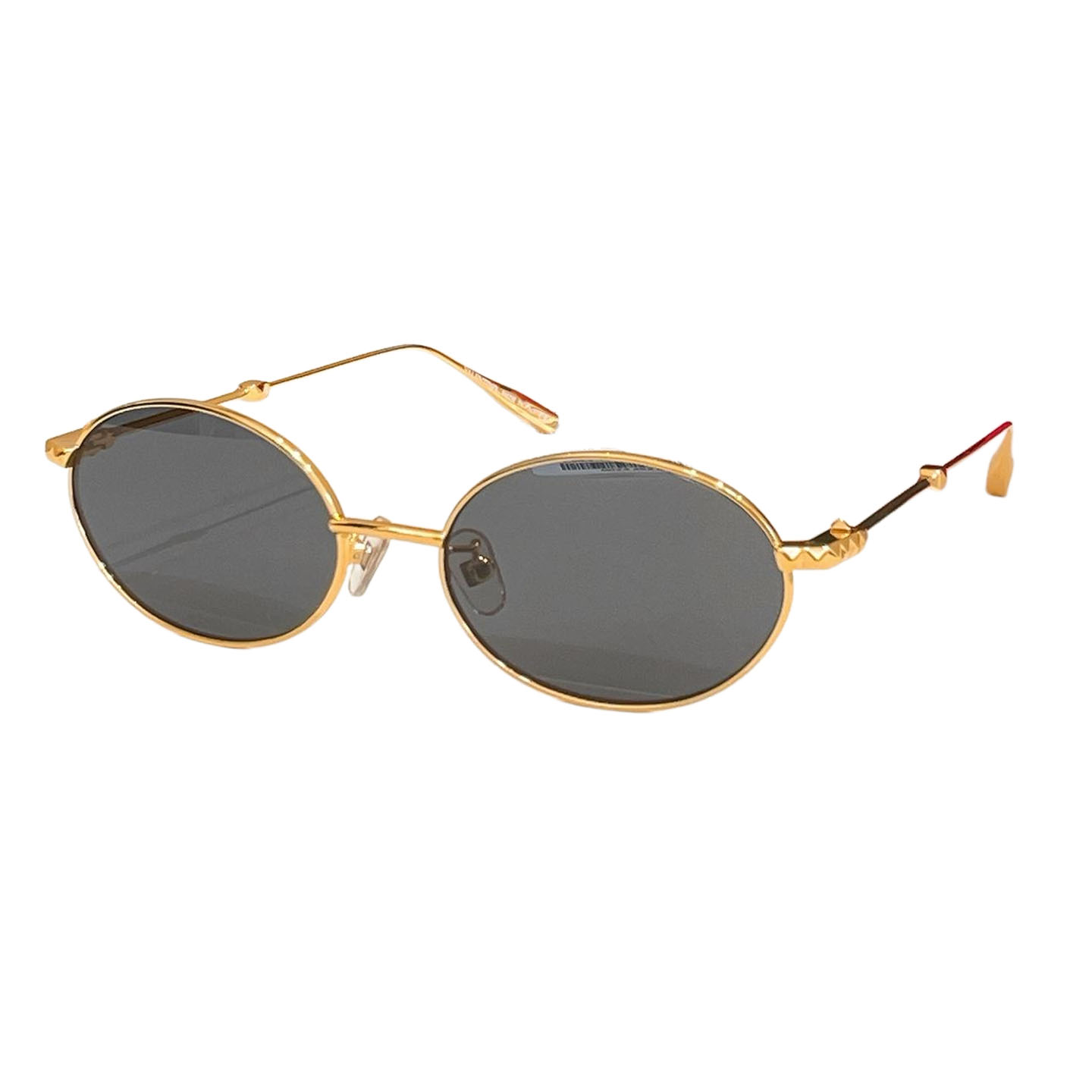 Valentino Oval glasses black gold/black silver/black/brown black/orange/tawny color Size 54口19-142