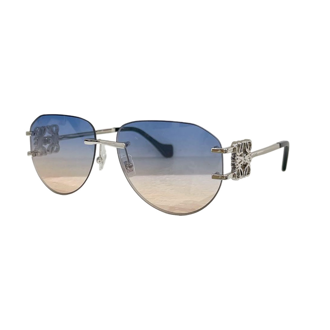 Loewe glasses blue orange/eggplant/blue/black/gradient green/gold white/brown color Size 62口16-135