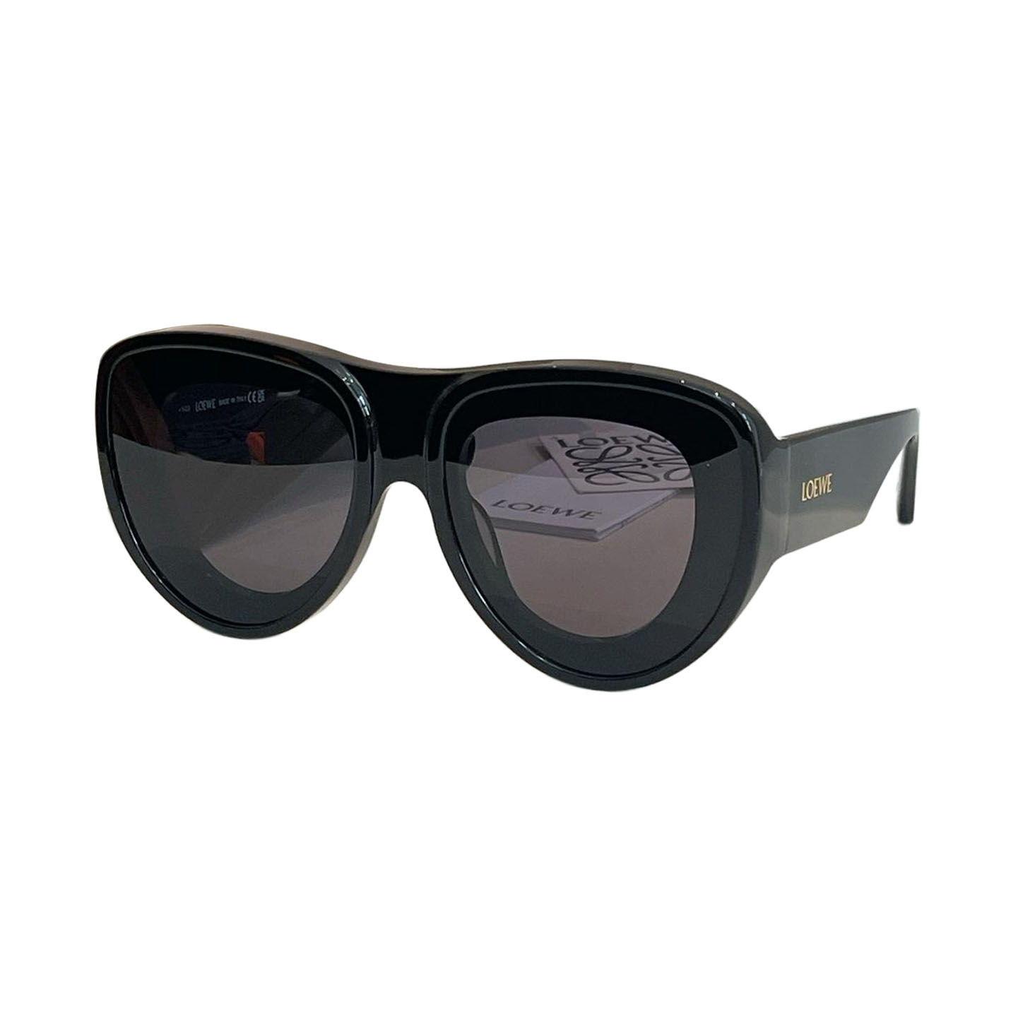 Loewe glasses black/black blue/black red/mirrored black/black orange/leopard brown/leopard green/leopard red/mint color Size 61口16-140