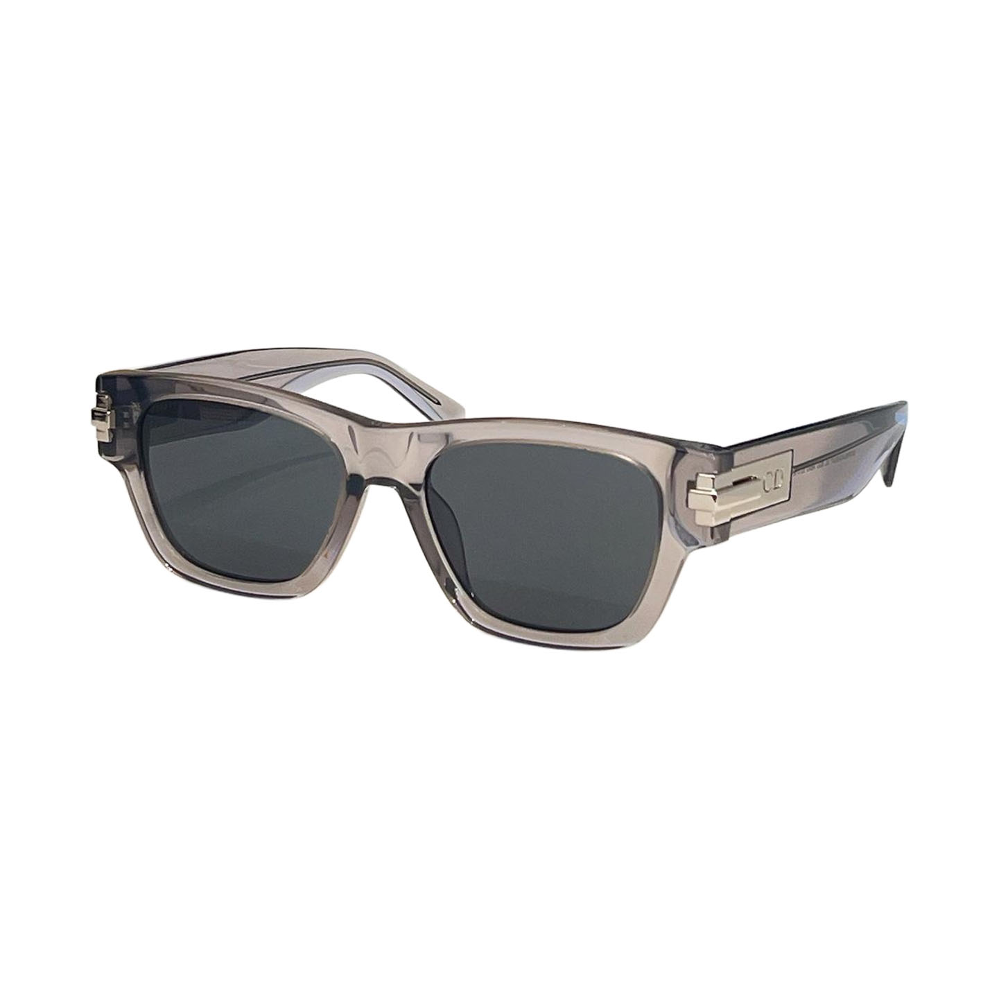 DIOR square frame glasses black/gun black/orange blue/leopard black color Size 52口18-145