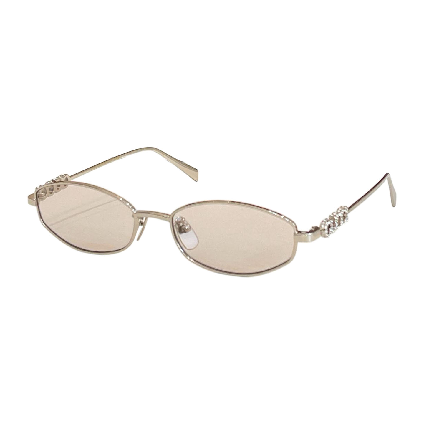 Gucci Oval glasses black silver/silver/rose gold/black gold/coral/brown/brown guccissima/red guccissima color Size 58口18-145
