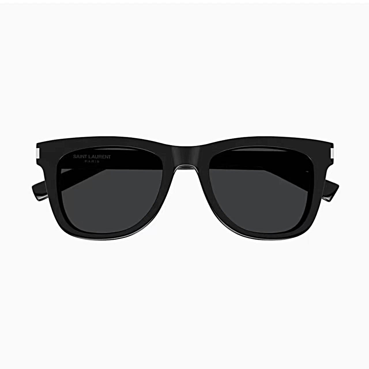Saint Laurent square frame glasses black silver/black brown/black tawny/olive/brown color Size 52口19-140