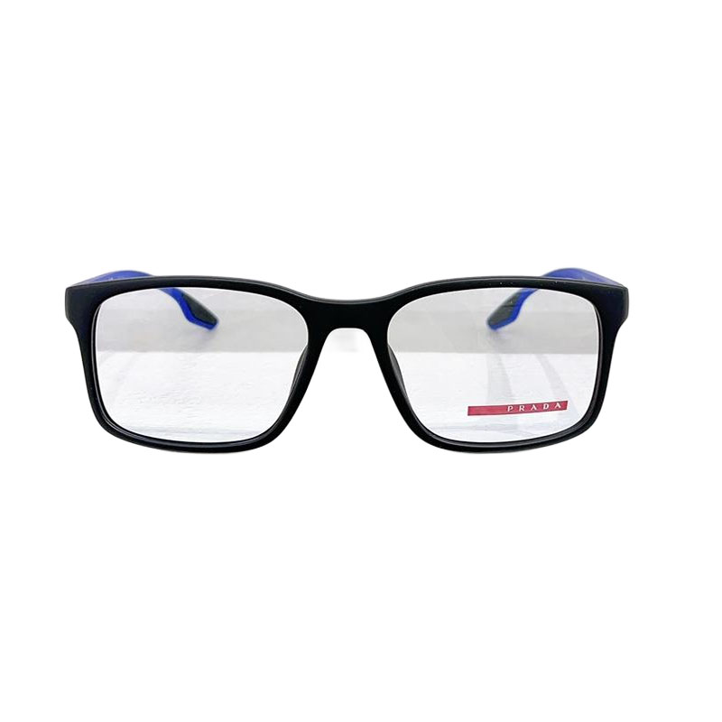 Prada Wayfarer glasses blue/yellow/black color transparent lens Size 54口18-145
