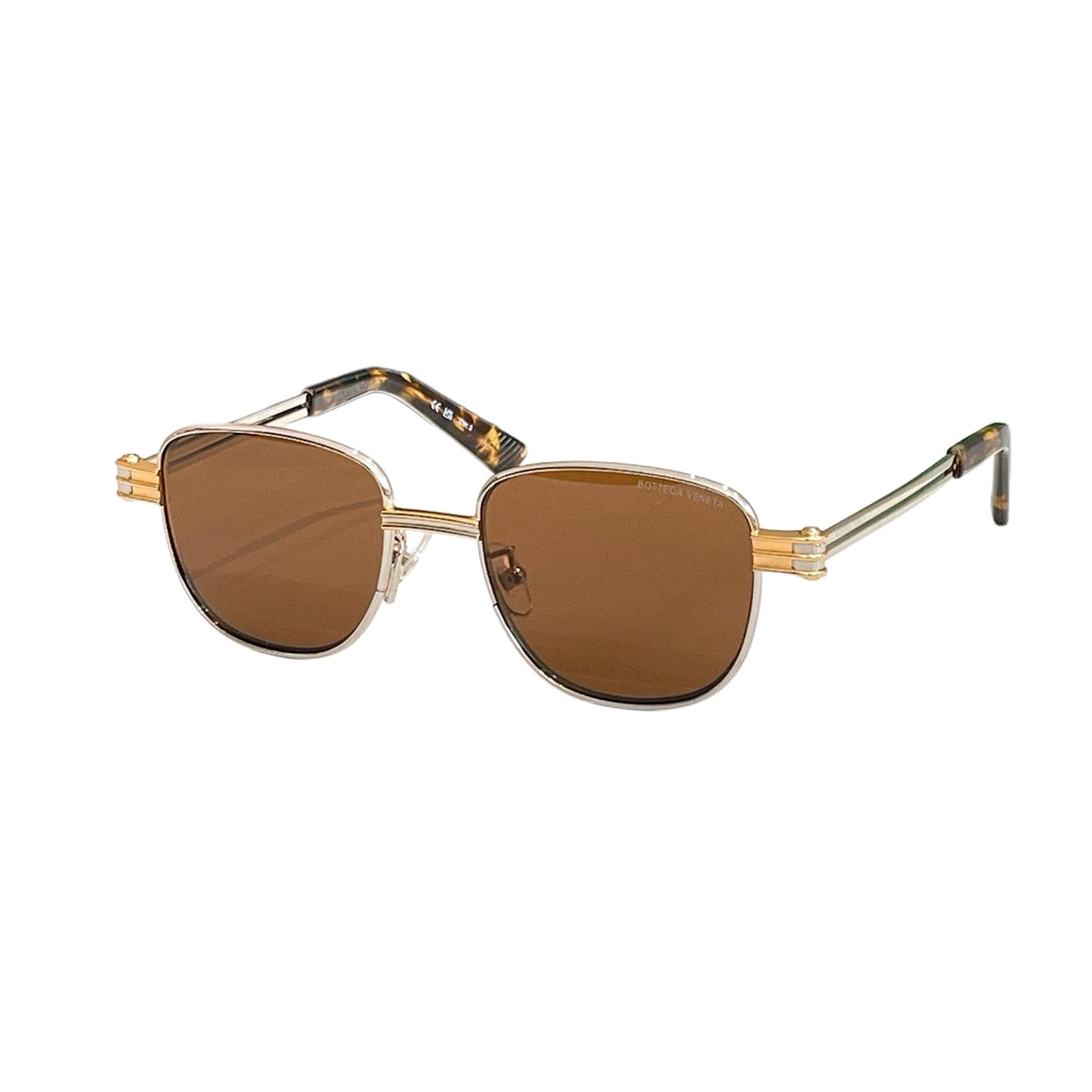Bottega Veneta glasses blue orange/brown silver/brown gold/silver/black gold/yellow color Size 51口18-150