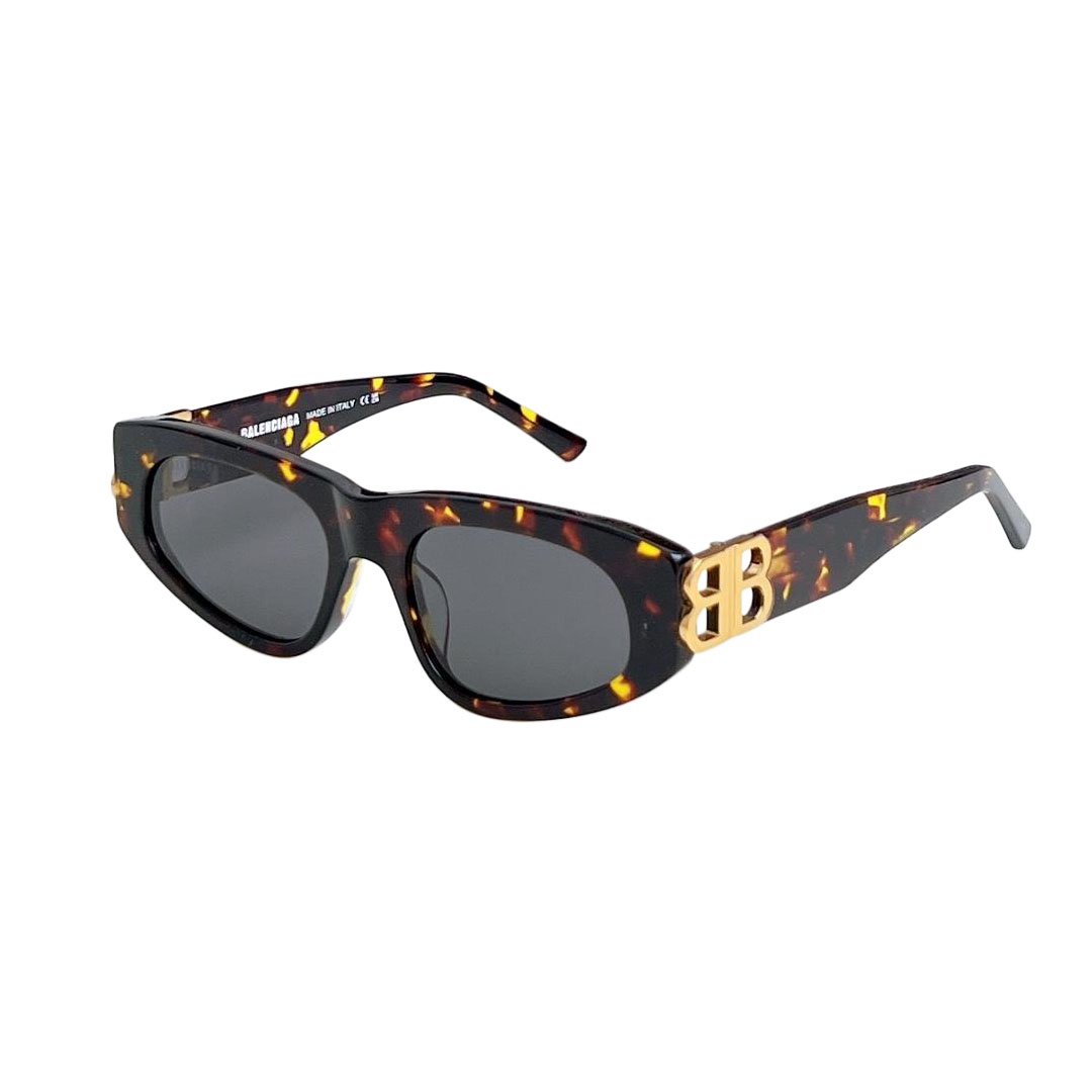 Balenciaga glasses pink/leopard/camouflage/purple/white/yellow/pale pink/teal/black color Size 53口19-135