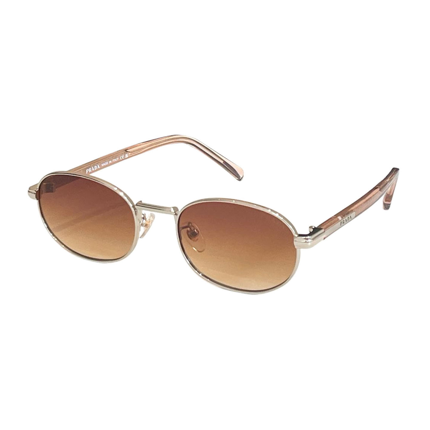 Prada Oval glasses maroon/black gold/purple black/black/leopard brown/blue silver/silver/gold color Size 52口21-145