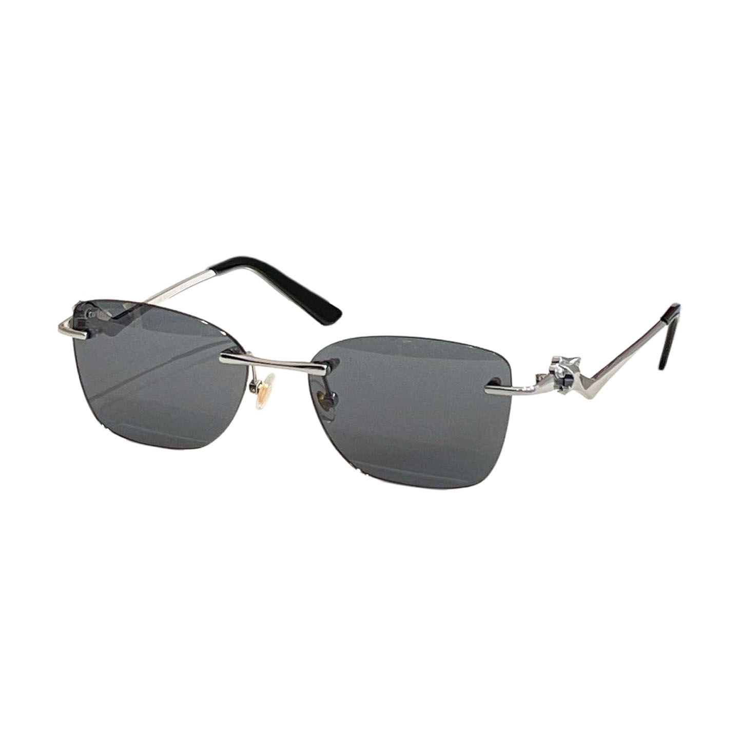 Cartier glasses black gold/black silver/brown gold/black rose gold/blue/brown rose gold/silver/leopard color Size 57口17 140