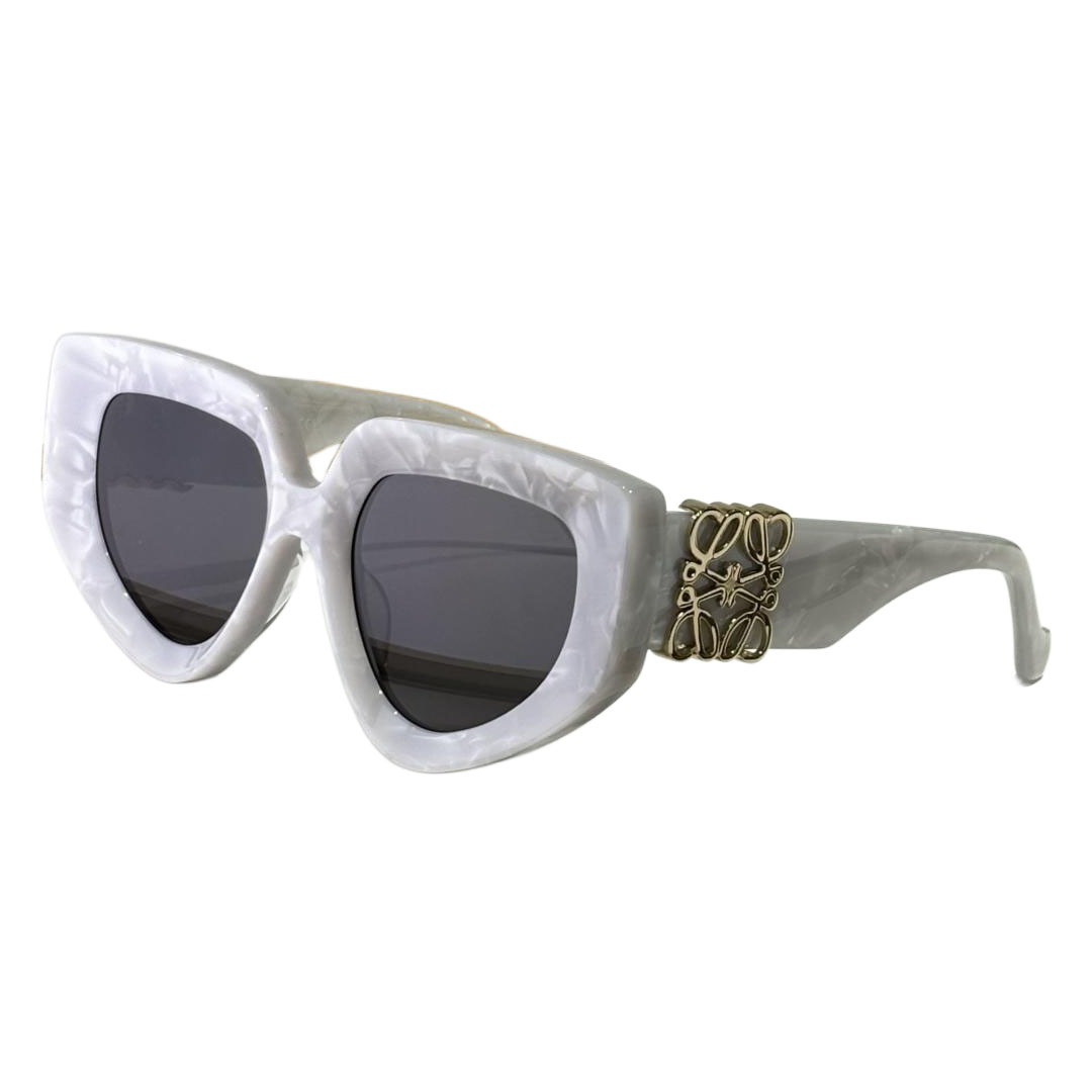 Loewe glasses grey/pink/tawny/leopard black/leopard brown/black silver/black gold/black brown color Size 51口19-145