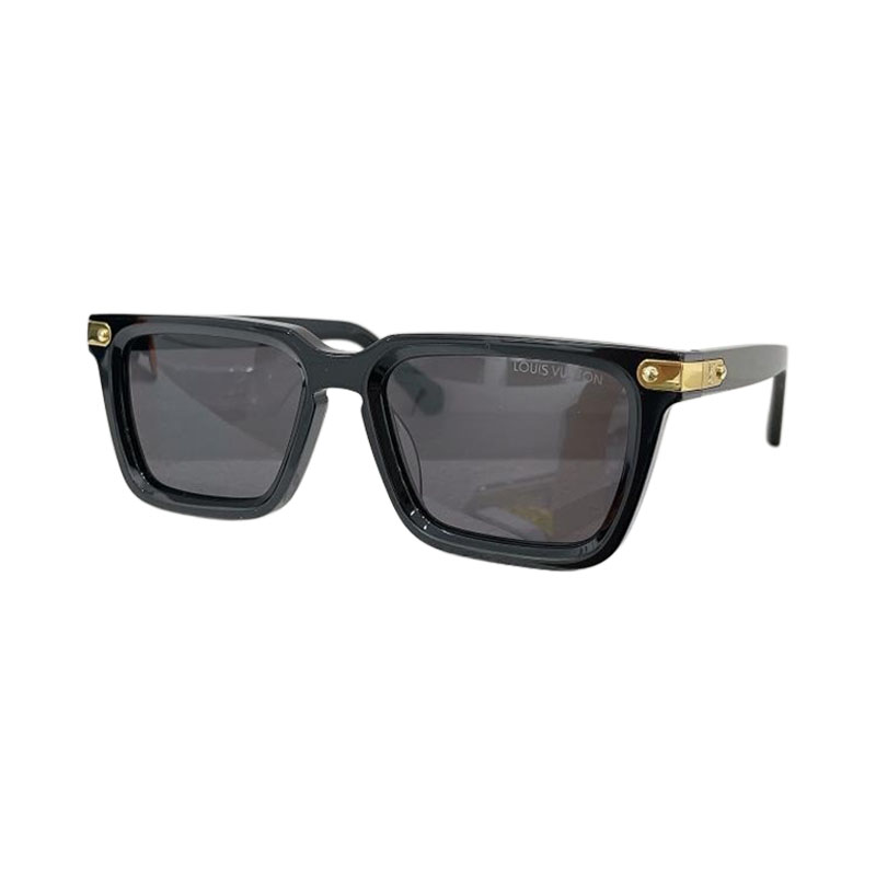 Louis Vuitton square frame glasses green/black/blue/grey/brown/leopard/eggplant/orange blue color Size 54口19-145