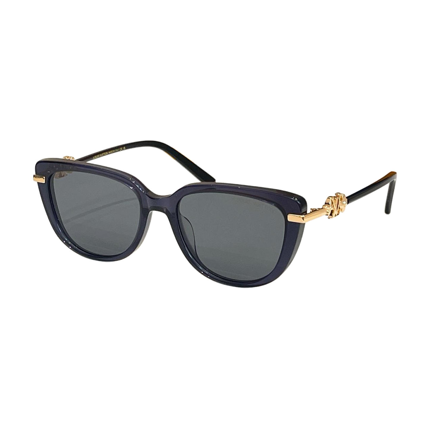 Louis Vuitton glasses black/black brown/mauve/white/eggplant/leopard color Size 56口19-150