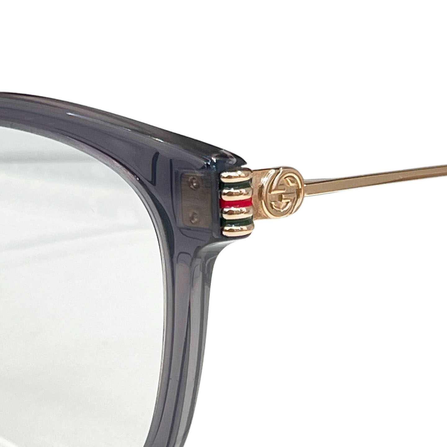 Gucci Boston frame glasses grey/black gold/black/leopard/yellow leopard color Size 56口18-145