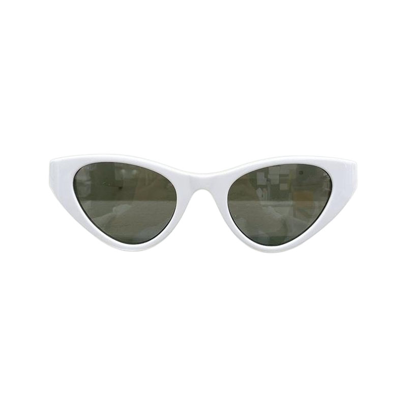 Saint Laurent Cat Eye glasses white/black/purple black/tawny/leopard black/leopard brown color Size 48口21-135