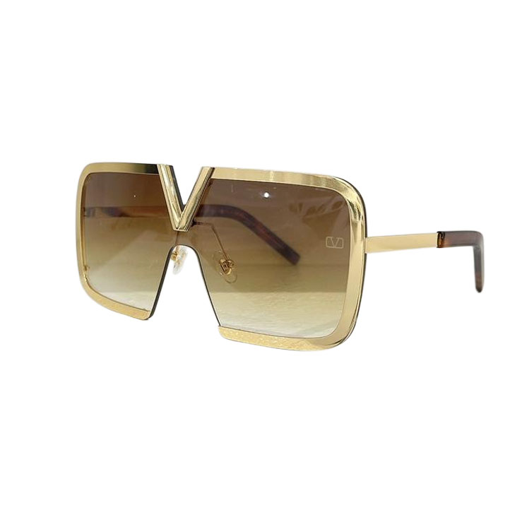 Valentino glasses citron/blue silver/black gold/red gold/purple rose gold color Size 146口0-142