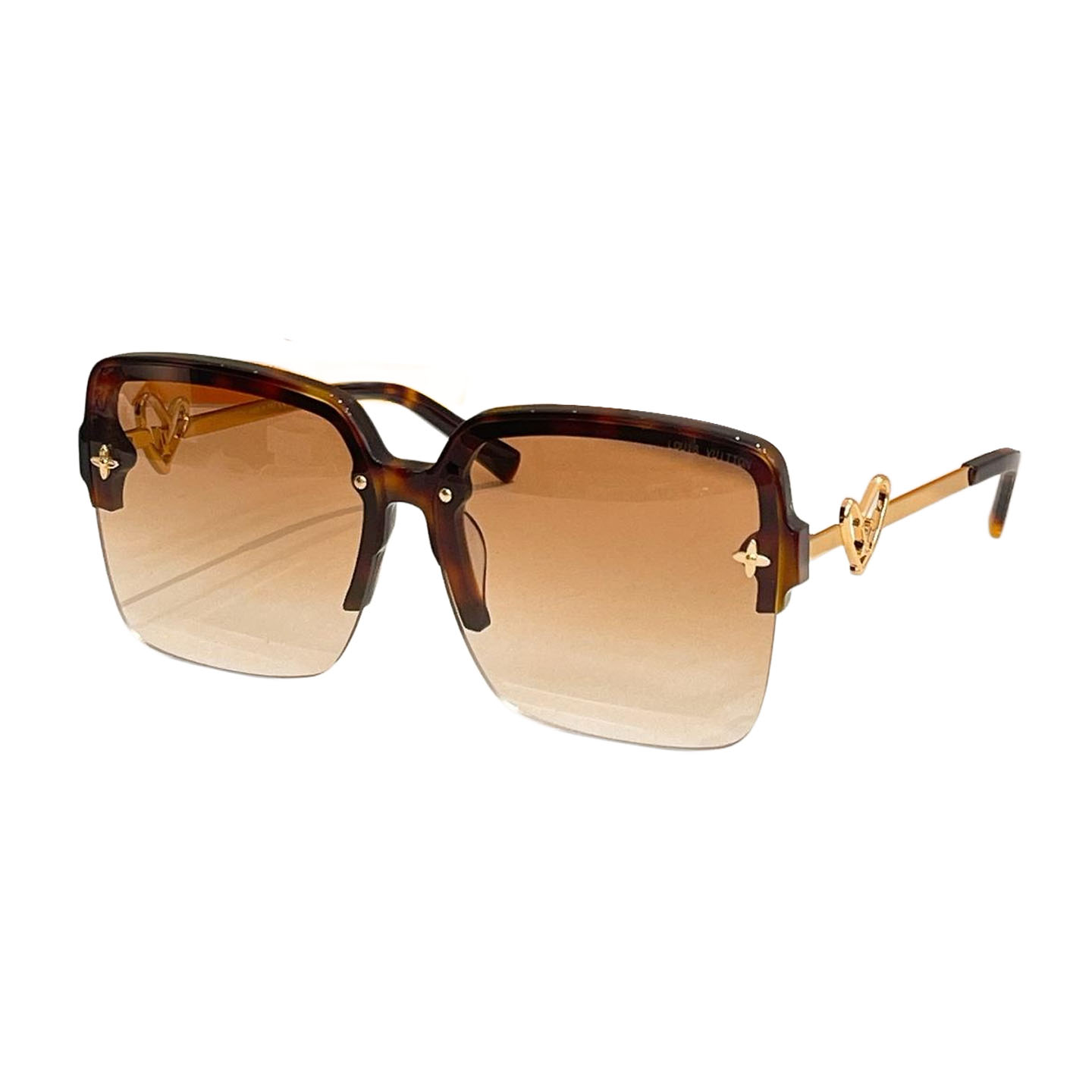 Louis Vuitton Clubmaster glasses white/leopard/melon/eggplant/pink/black color Size 53口22-145