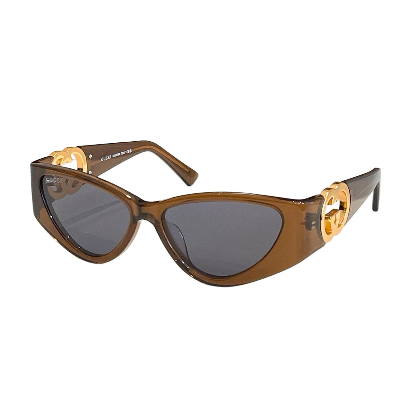 Gucci Cat Eye glasses leopard brown/tawny/white/black gold/black silver/eggplant color Size 55口14-143