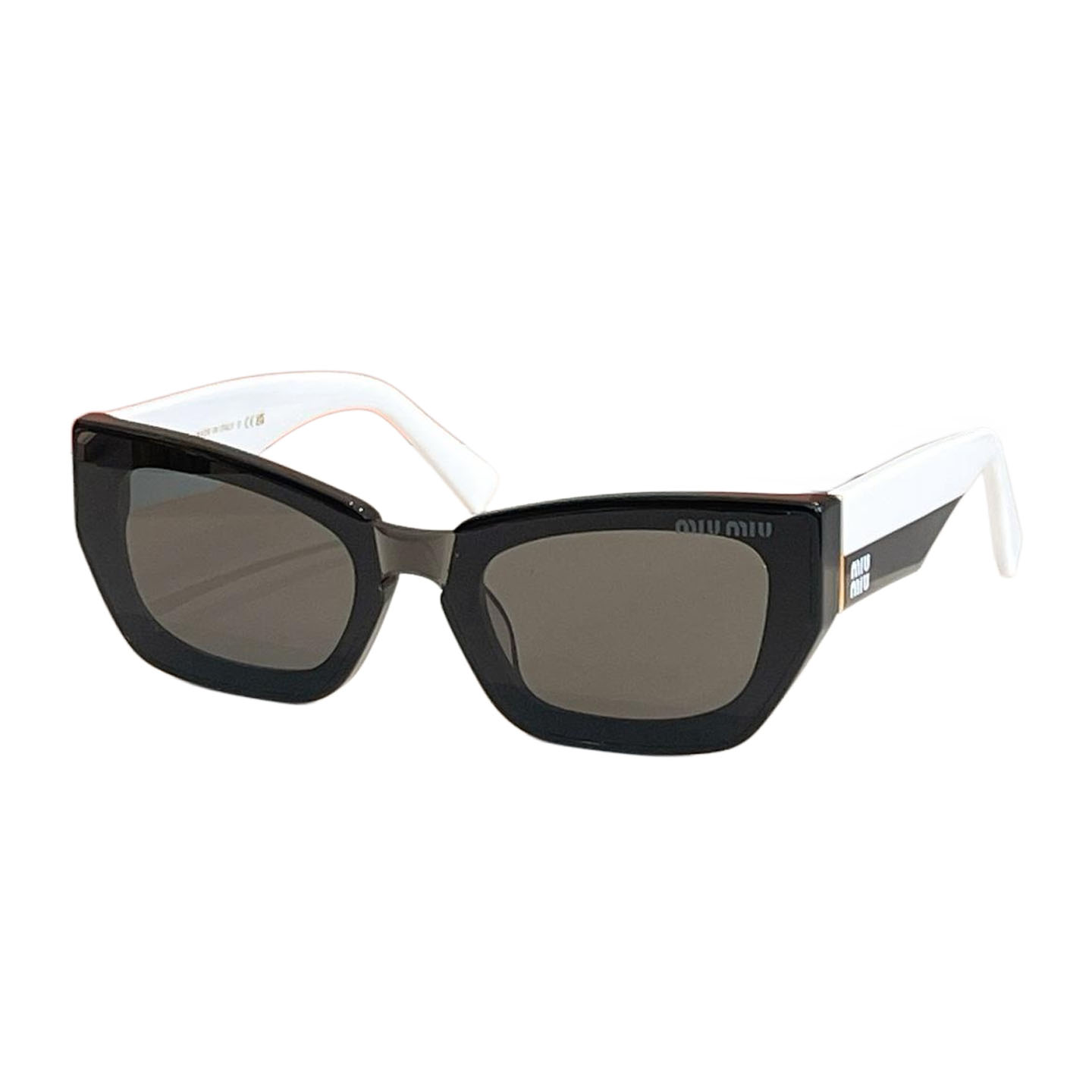 Miu Miu glasses black white/black orange/leopard brown/leopard green/red/milky white color Size 52口24-140