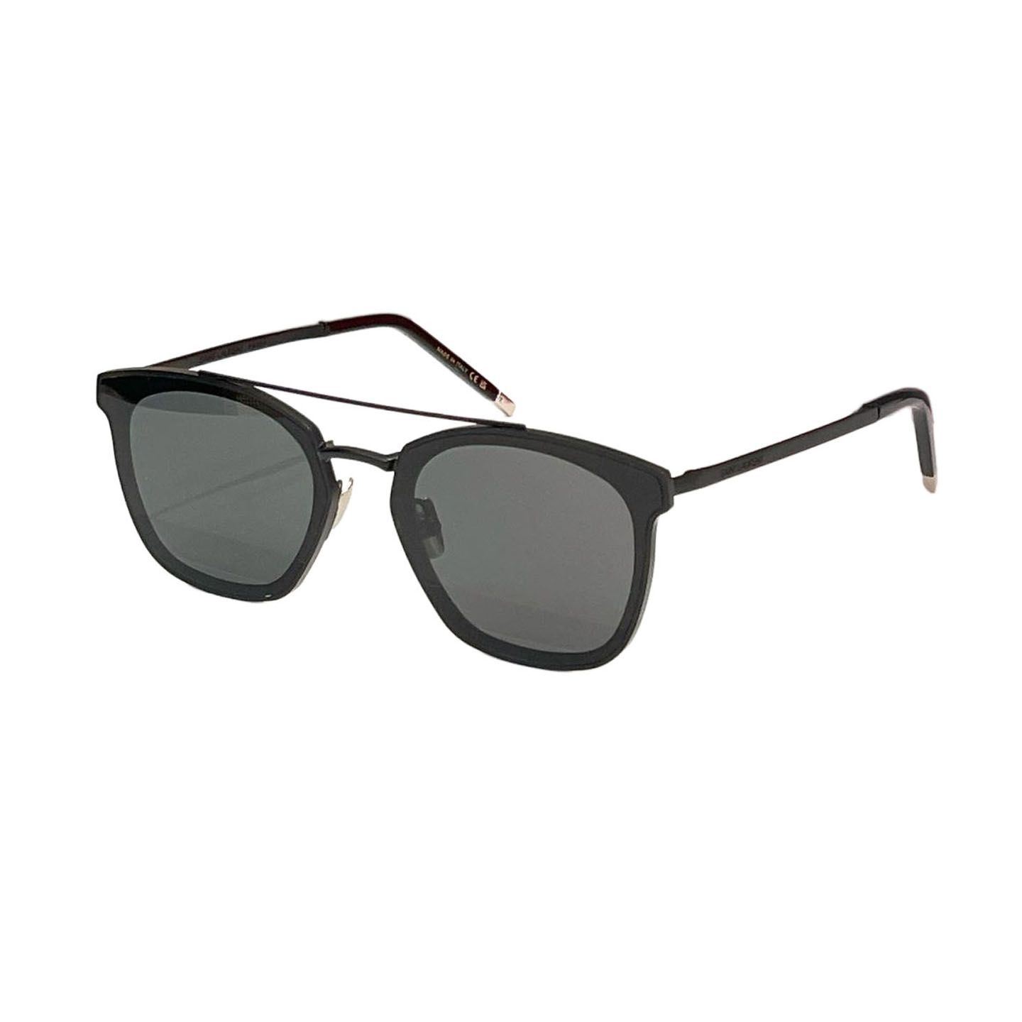 Saint Laurent Wayfarer glasses black gold/black/green/red gold/grey color transparent lens Size 61口17-145
