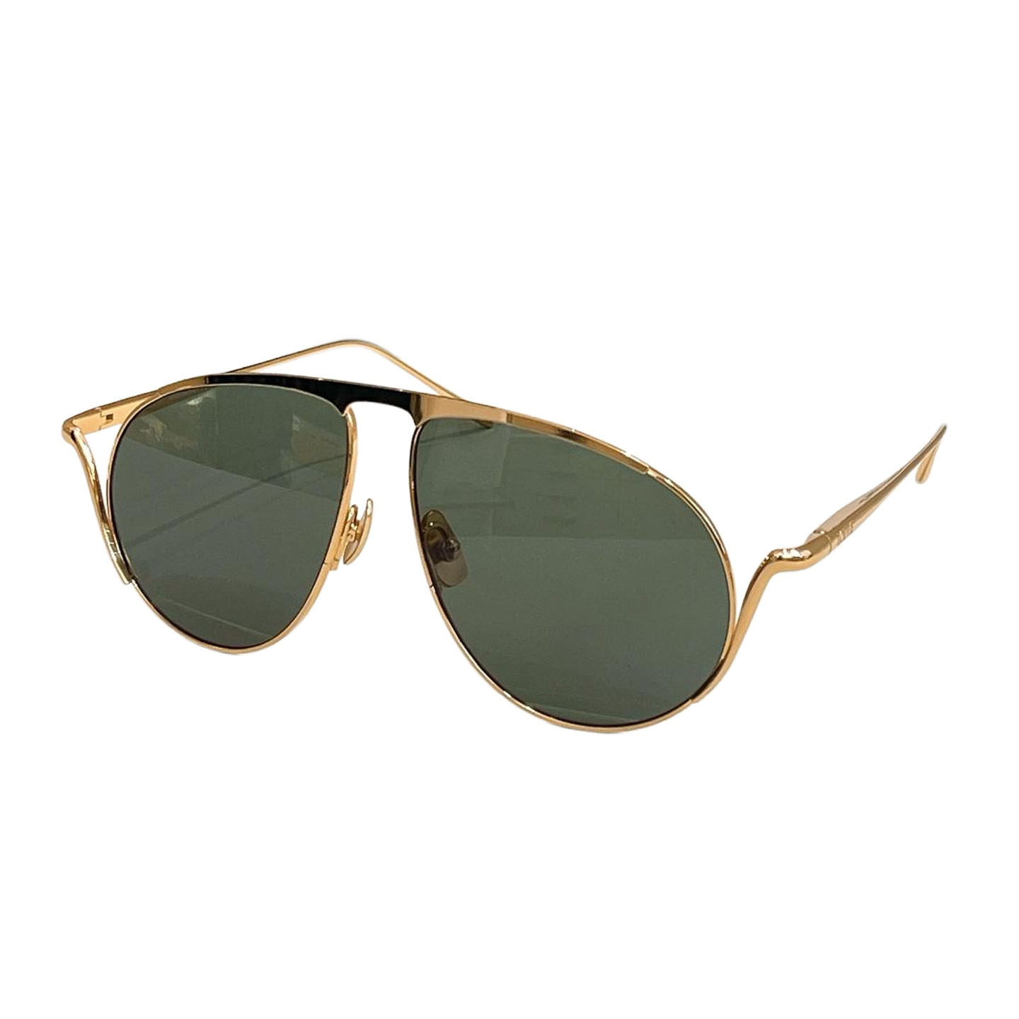 Loewe Pilot glasses green/rust/black silver/black gold/silver/silver gold/pink/brown color Size 58口13-140