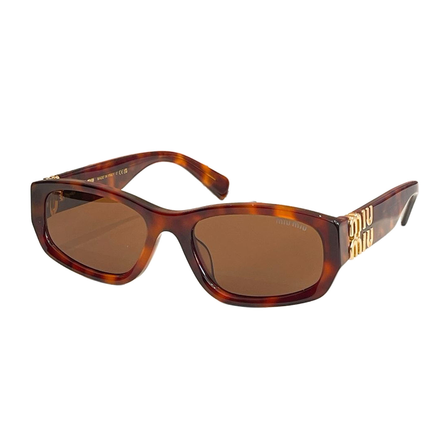 Miu Miu square frame glasses leopard brown/white/eggplant/black/pink/tawny/leopard blue color Size 57口20-140