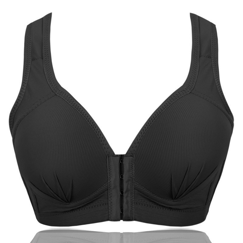 Front Closure Elastic Push Up Comfort Bra