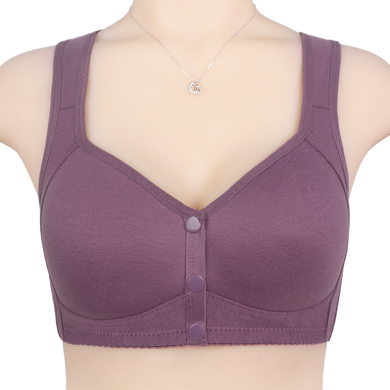 SOLID COLOR UNWIRED NEW LARGE SIZE BRA