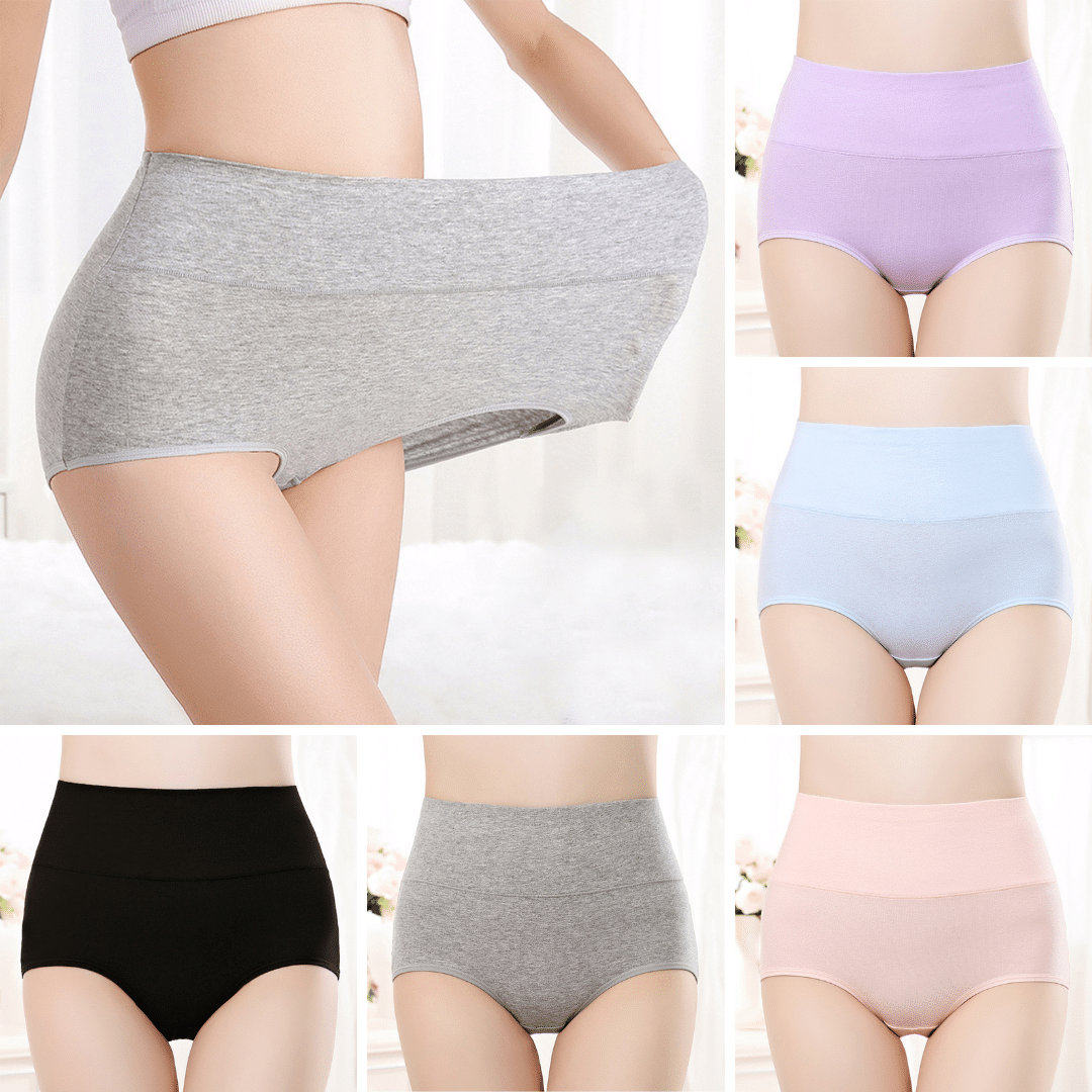 Women's Underwear Mid Waist Full Coverage