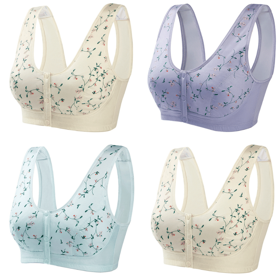 Convenient Front Button Bra