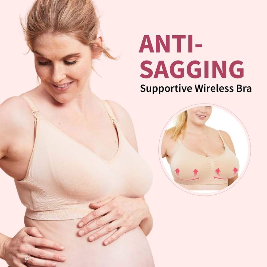 Maximum Support Comfortable Maternity Nursing Bra