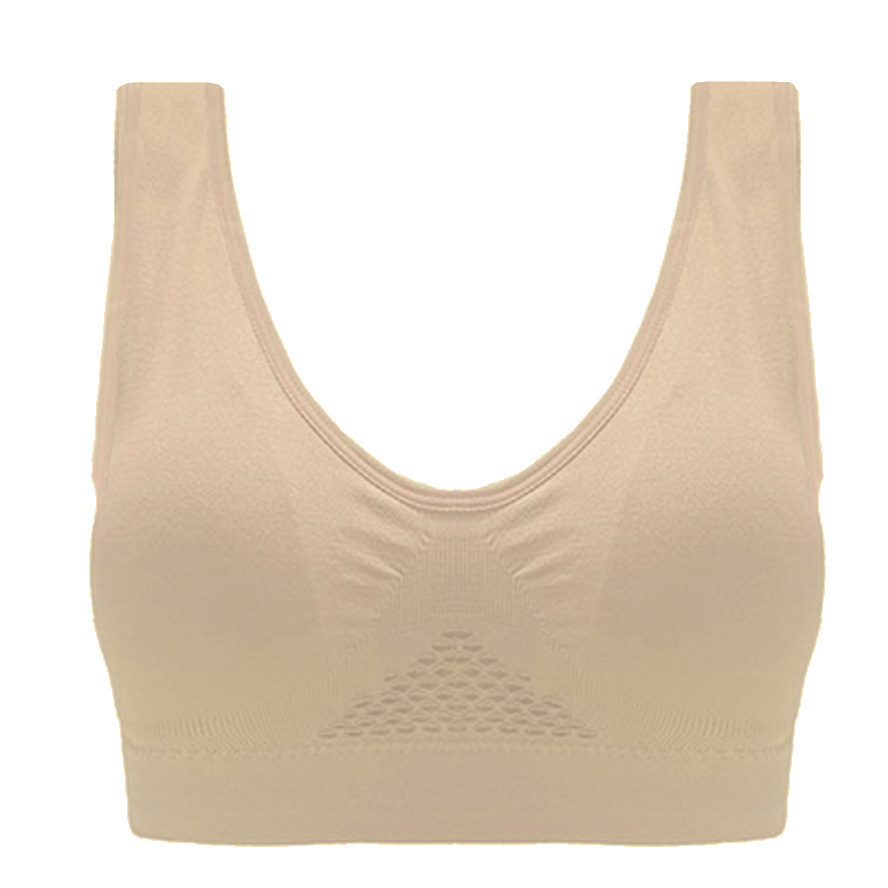 Mesh Hollow Plus Size Yoga Running Sports Bra