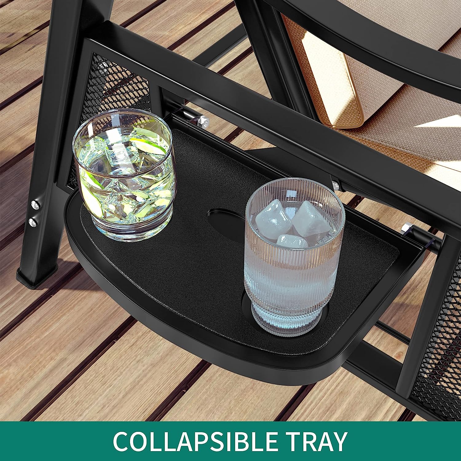 YITAHOME 3-Seat Deluxe Porch Swing Outdoor Heavy Duty Patio Swing Chair with Adjustable Canopy Removable Cushions Weather Resistant Steel Frame Suitable for Garden, Lawn, Backyard, Balcony, Navy Blue