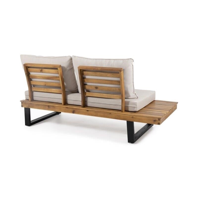 Monterey Solid Wood 5 - Person Seating Group with Cushions