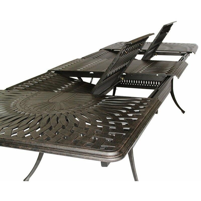 Poulson Rectangular 10 - Person 132'' Long Dining Set