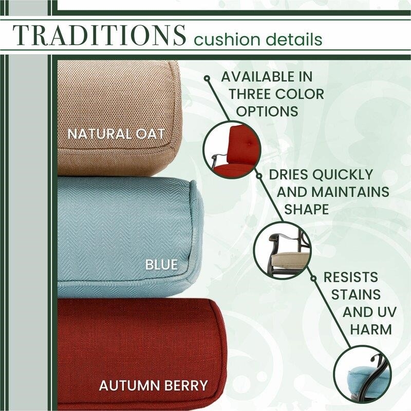 Ricci Square 4 - Person 42'' Long Aluminum Bar Height Dining Set with Cushions