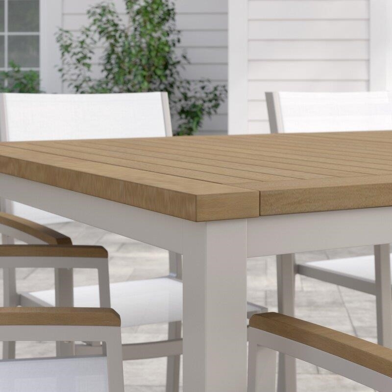 Mckinnon Rectangular 6 - Person 63'' Long Dining Set