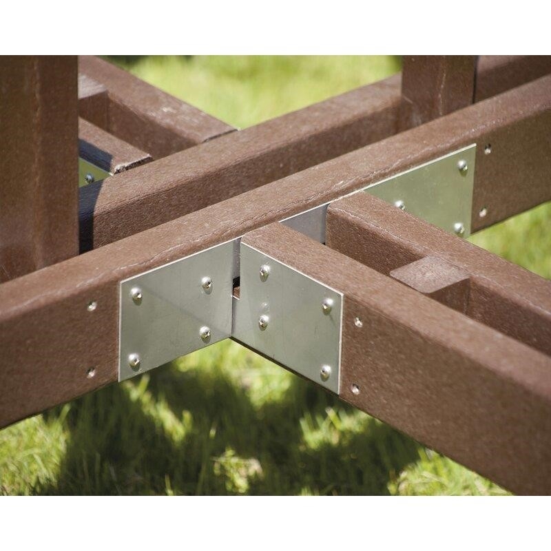 Park Round 89'' Long Picnic Table