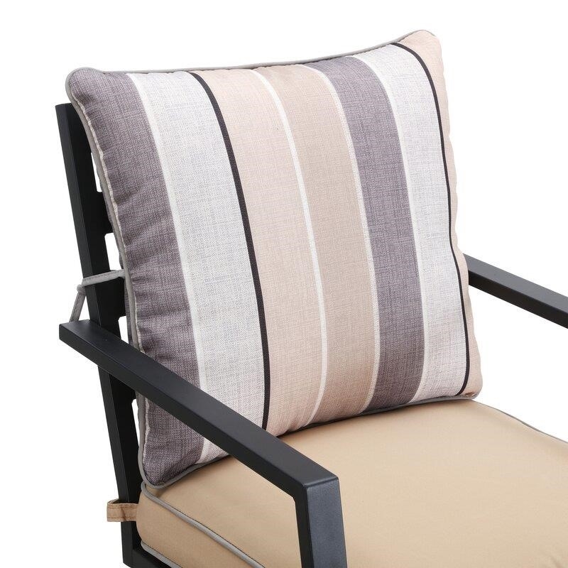 Adonijah Square 8 - Person 31.3'' Long with Cushions