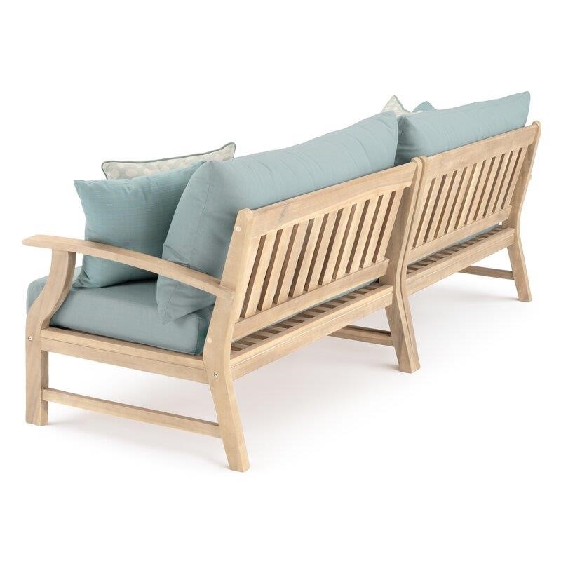 Mcclellan Solid Wood 6 - Person Seating Group with Cushions