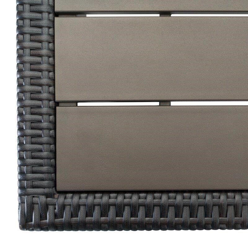 Kristine Rectangular 6 - Person 78'' Long Dining Set with Cushions