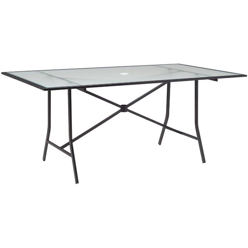 Bozarth Rectangular 6 - Person 38'' Long Dining Set with Cushions