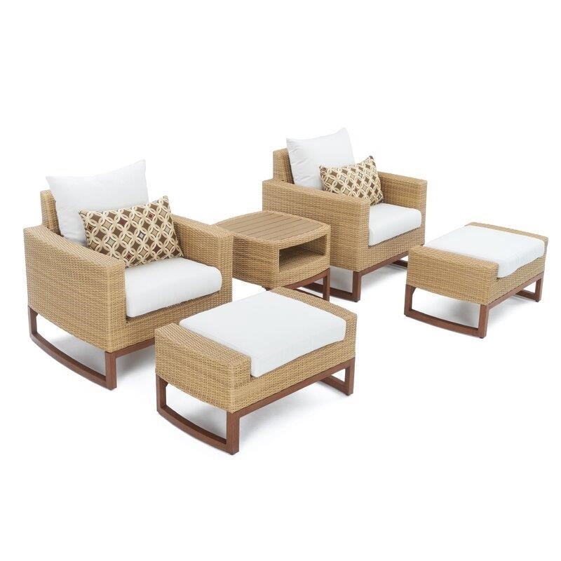 Mcdougal 2 - Person Seating Group with Sunbrella Cushions
