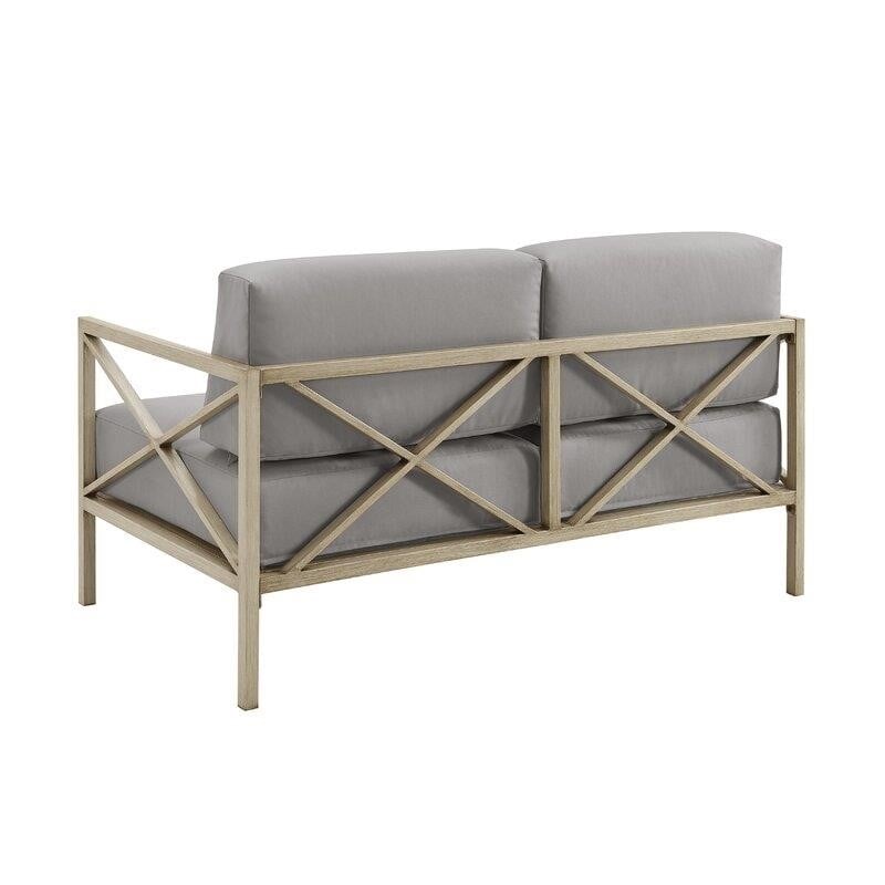 Shaddix Metal 2 - Person Seating Group with Cushions